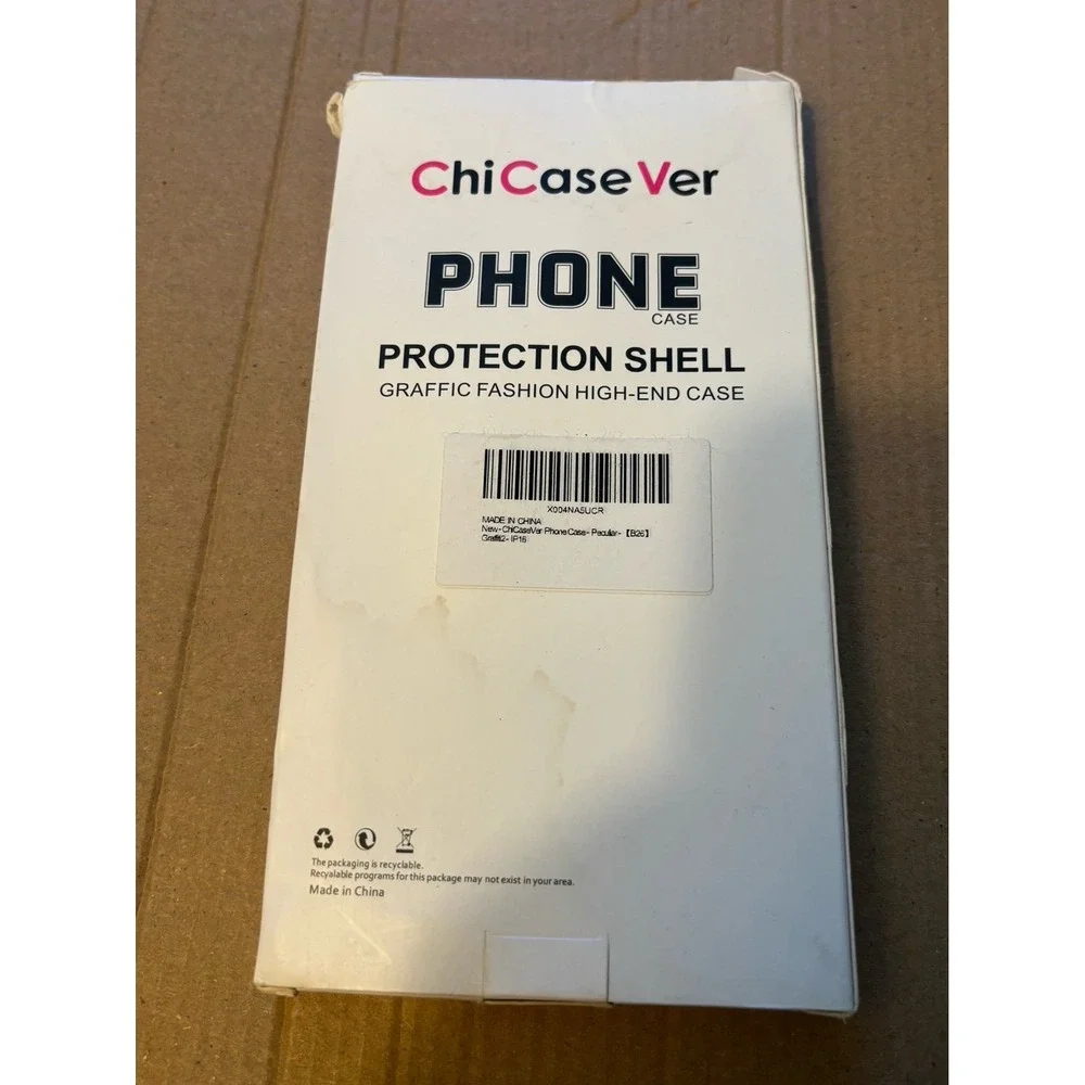 Cell Phone Case iPhone 16 Humixx Brand New Chi Case Ver clear.